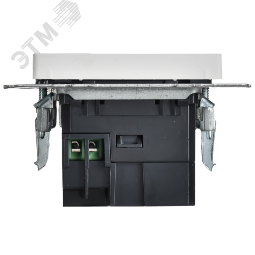 BRITE Розетка USB A+C 18Вт РЮ11-1-БрАБ арктический белый IEK - фото 4