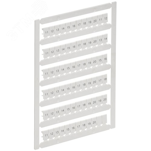 Изображение товара ARMAFIX Маркер для CTS/CP 4мм2 с символами 1120 IEK (шт)