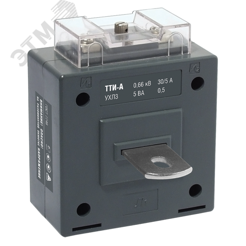 Изображение товара Трансформатор тока ТТИ-А 600/5А 5ВА класс 0,5 МПИ08 IEK (шт)