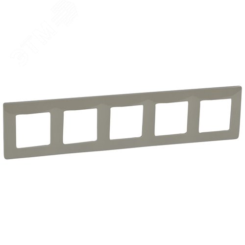 Изображение товара Рамка 5-местная светлая галька ETIKA (шт)