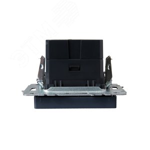 BRITE Розетка USB A+C 18Вт РЮ11-1-БрМ маренго - фото 5