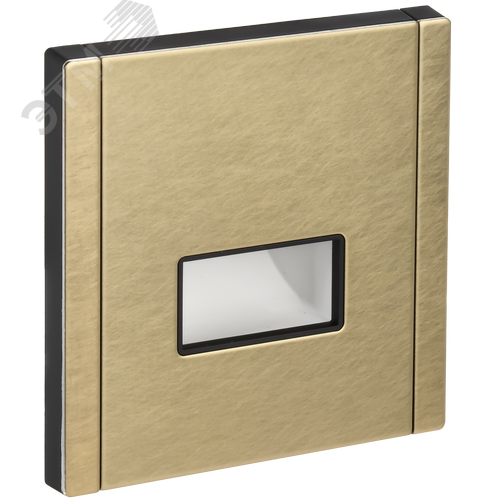 Изображение товара FORTE&PIANO Подсветка LED встраиваемая FP657M металл шампань IEK (шт)