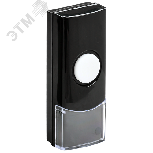 Изображение товара Кнопка для звонка беспроводного КЗБ2 IP44 черная (шт)