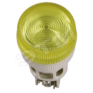 Лампа ENR-22 сигнальная желтая с подсветкой неон 240В