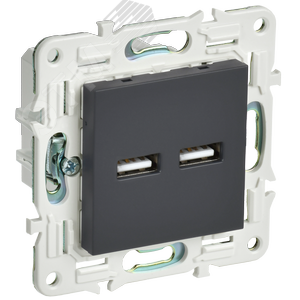 Изображение товара SKANDY Розетка USB A+A 3,1А SK-R15G графит IEK (шт)