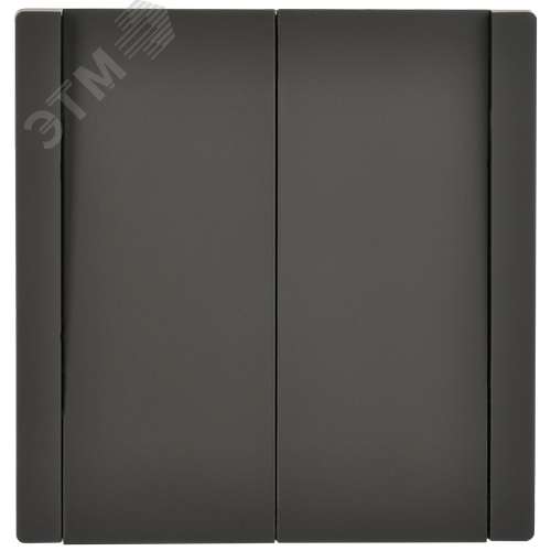 FORTE&PIANO Выключатель 2-клавишный перекрестный 10А FP309 серый IEK - фото 5