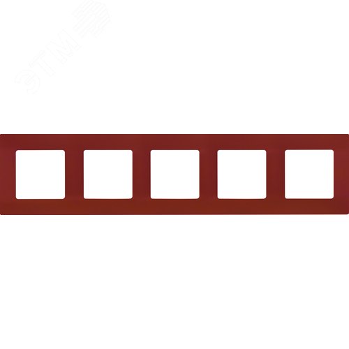 Изображение товара Рамка 5-местная какао ETIKA (шт)
