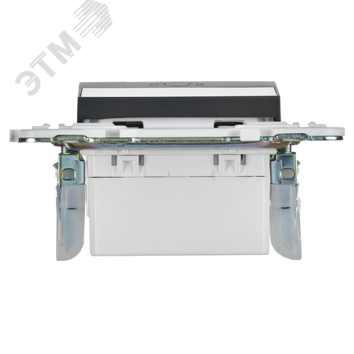 SKANDY Кнопка звонка с индикацией для отелей 10А SK-V17G графит IEK - фото 5