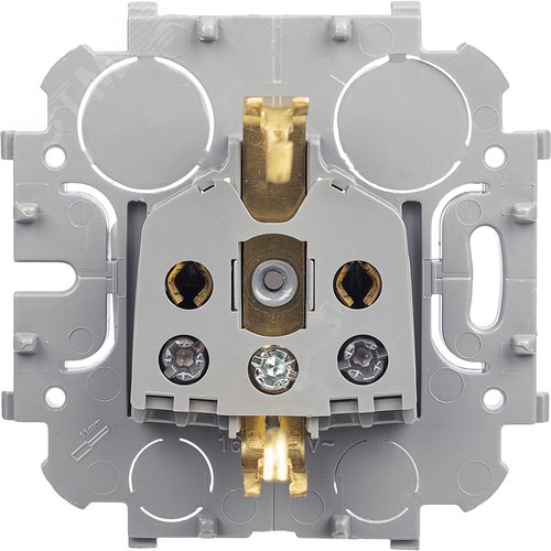 Розетка 1-местная для открытой установки с заземлением без защитных шторок 16А белый QUTEO - фото 4