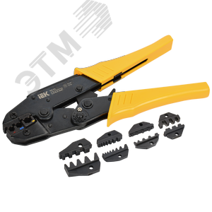 Изображение товара Набор клещи обжимные КО-01 + 4 сменных матриц ARMA2L 3 (шт)