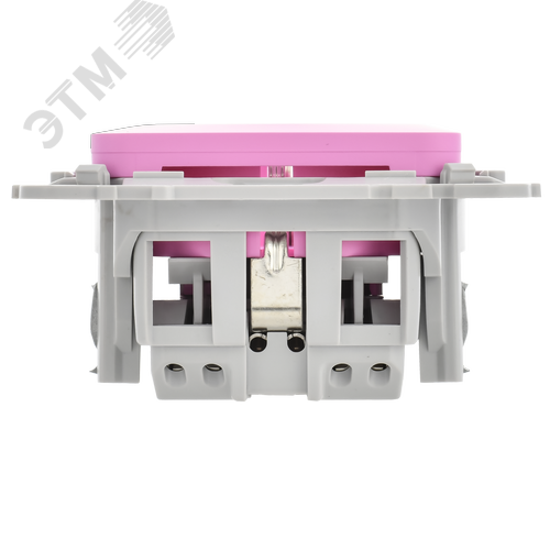 FLITE Выключатель 1-клавишный 10А ВС11-1-0-ФлПр пурпурный IEK - фото 5