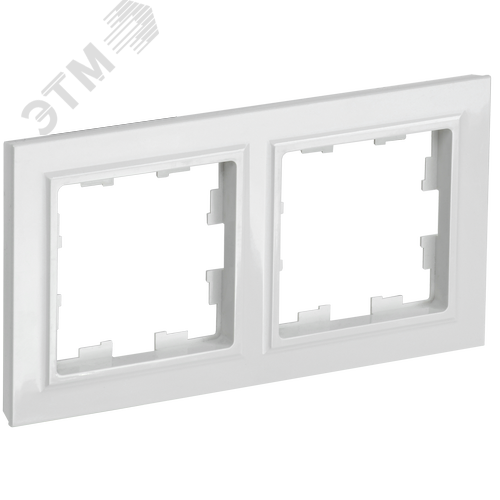 Изображение товара BRITE Рамка 2-местная РУ-2-БрБ белый (шт)