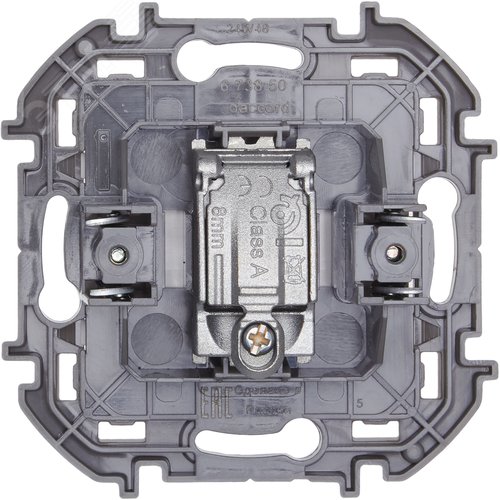 Розетка TV тип звезда белый INSPIRIA - фото 3