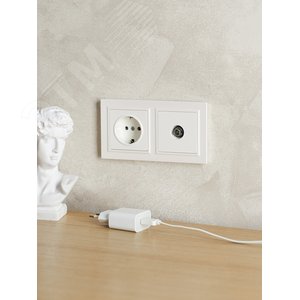 BRITE Рамка 2 поста IP44 РУ-2-БрЖ-44 жемчуг - фото 6