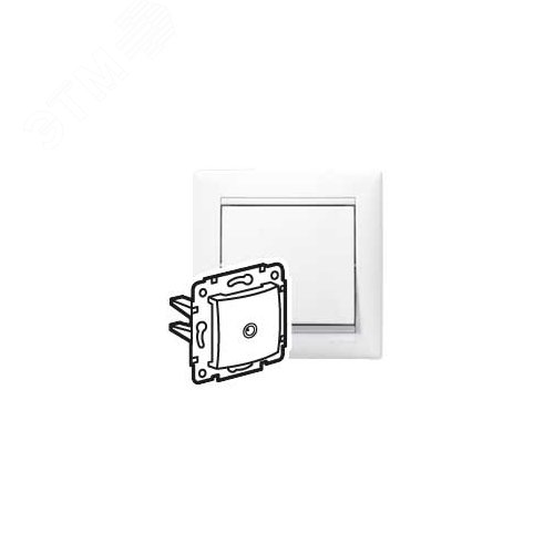 Изображение товара Розетка TV оконечная белый VALENA DIY (шт)