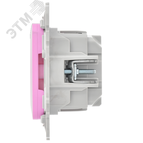 FLITE Выключатель 1-клавишный 10А ВС11-1-0-ФлПр пурпурный IEK - фото 6