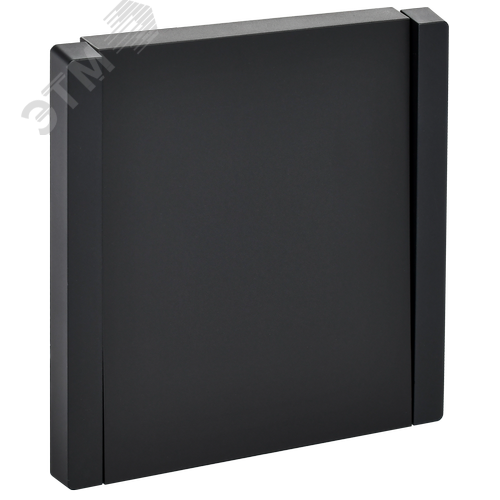 FORTE&PIANO Выключатель 1-клавишный самовозвратный 10А FP110 черный IEK - фото 1