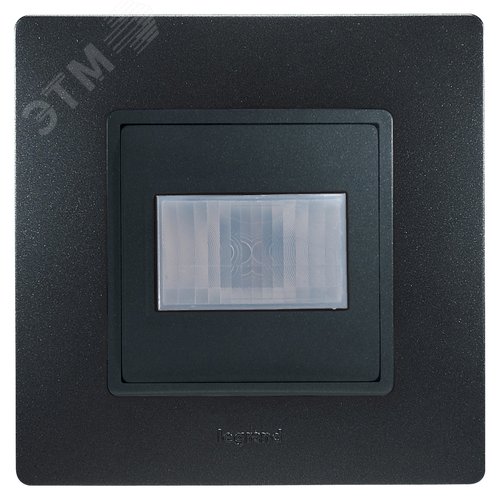 Рамка 1-местная антрацит ETIKA - фото 5