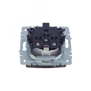 BRITE Розетка с заземлением с защитными шторками и крышкой 16А IP44 РСбш10-3-44-БрТБ темная бронза - фото 8