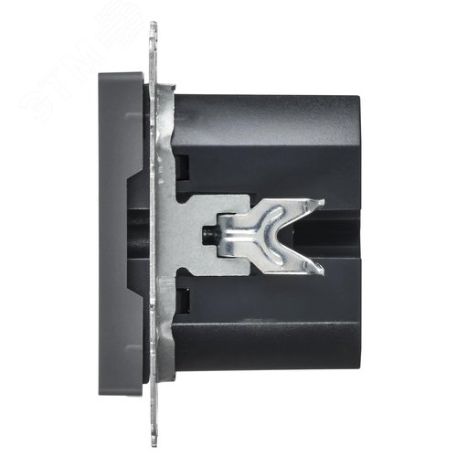 BRITE Розетка USB C 65Вт высокоскоростная зарядка РЮ12-1-БрГ графит IEK - фото 5