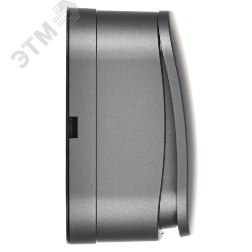 GLORY Выключатель 1-клавишный для открытой установки с индикацией 10А ВС20-1-1-ХСм сталь матовый IEK - фото 4