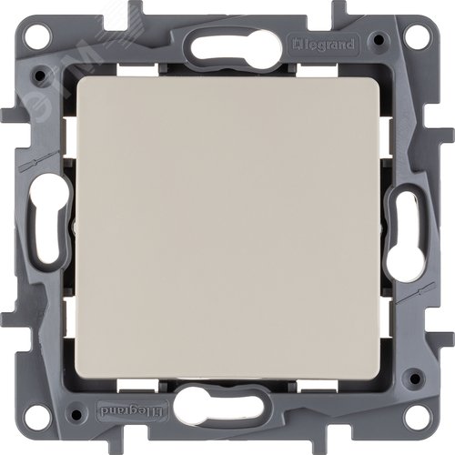 Выключатель 1-клавишный 10А безвинтовое крепление слоновая кость ETIKA - фото 4