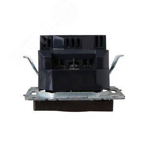 BRITE Розетка с заземлением с защитными шторками 16А с USB A+C 18Вт РЮш11-1-БрТБ бронза - фото 5