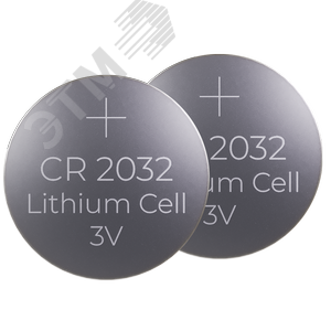 Батарейка дисковая литиевая CR2032 (2шт/блистер) IEK - фото 2