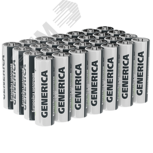 Батарейка щелочная Alkaline LR06/AA (28/бокс) GENERICA - фото 2