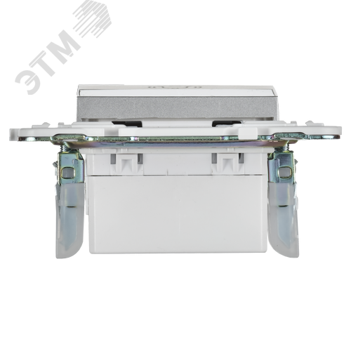 SKANDY Кнопка звонка с индикацией для отелей 10А SK-V17S серебряный IEK - фото 4