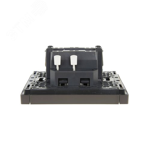 FORTE&PIANO Выключатель 1-клавишный перекрестный 10А FP312 серый IEK - фото 2