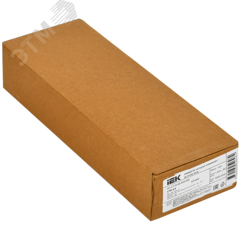 ARMAFIX Клемма винтовая CTS 2,5мм2 красная IEK - фото 2