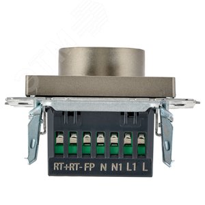 BRITE Термостат электронный с индикацией ТС10-1-БрШ шампань IEK - фото 5