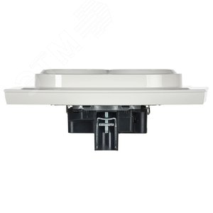 BRITE Розетка двойная с заземлением без защитных шторок 16А в сборе РС12-3-БрБ белый - фото 7