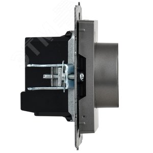 BRITE Термостат электронный с индикацией ТС10-1-БрС сталь IEK - фото 4