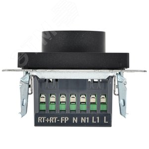 BRITE Термостат электронный с индикацией ТС10-1-БрЧ черный IEK - фото 5