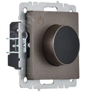 BRITE Термостат электронный с индикацией ТС10-1-БрТБ темная бронза IEK - фото 3