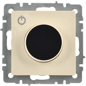 BRITE Термостат электронный с индикацией ТС10-1-БрКр бежевый IEK - фото 2