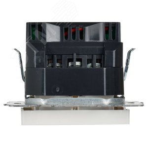 BRITE Розетка с заземлением с защитными шторками 16А с USB A+C 18Вт РЮш11-1-БрБ белый - фото 6