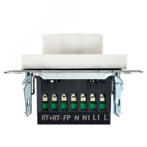 BRITE Термостат электронный с индикацией ТС10-1-БрБ белый IEK - фото 5