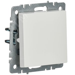 BRITE Выключатель одноклавишный проходной 10А ВС10-1-6-БрБ белый - фото 5