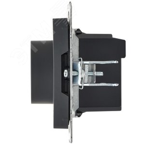 BRITE Термостат электронный с индикацией ТС10-1-БрГ графит IEK - фото 4