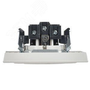 BRITE Розетка с заземлением с защитными шторками 16А в сборе РСР14-1-0-БрБ белый - фото 6