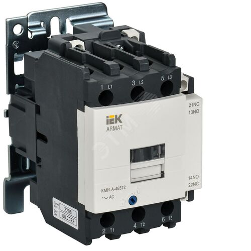 Изображение товара ARMAT Контактор КМИ-А-46512 LC1D 65А 230В/АС3 1NO/1NC (шт)