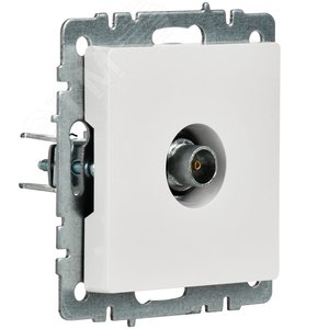 BRITE Розетка TV оконечная РТВ11-0-БрБ белый - фото 5