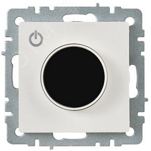 BRITE Термостат электронный с индикацией ТС10-1-БрБ белый IEK - фото 2