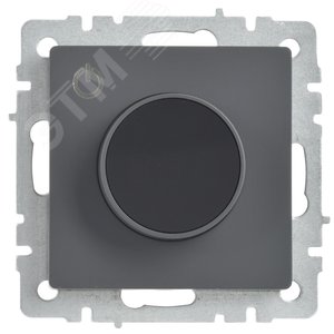 BRITE Термостат электронный с индикацией ТС10-1-БрГ графит IEK - фото 2