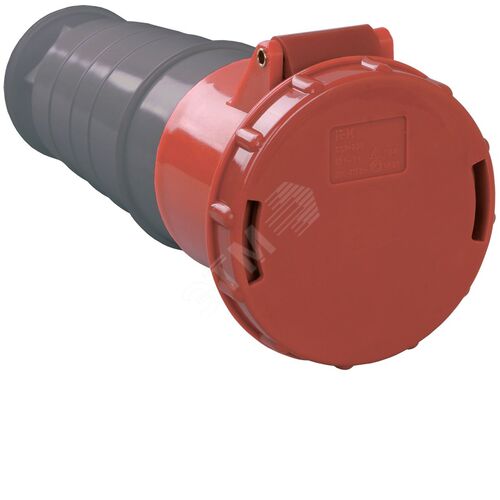 Изображение товара Розетка переносная ССИ-235 3Р+РЕ+N 63А 380-415В IP54 (шт)
