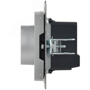 BRITE Термостат электронный с индикацией ТС10-1-БрА алюминий IEK - фото 4