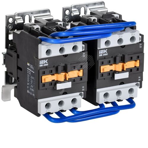 Изображение товара Контактор КМИ-34032 реверс 40А 230В/АС3 2NO,2NC (шт)